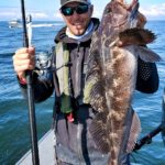 A nice Lingcod caught by Cameron Black
